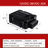 12V ～ 36V 1A ～ 30A IP68 非絶縁 DC-DC カーパワーステップアップコンバータ