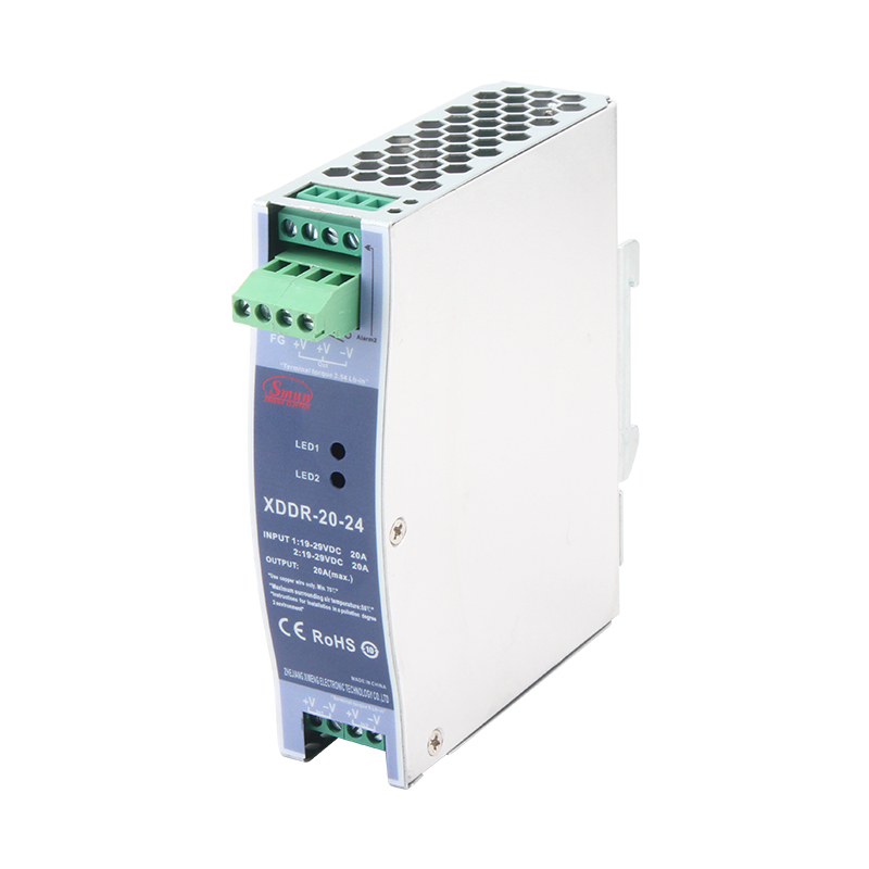 XDDR-20/DRDN-20 20A Din レールタイプ冗長モジュール 12V/24V/48V サポート 1+1 および N+1 冗長システム