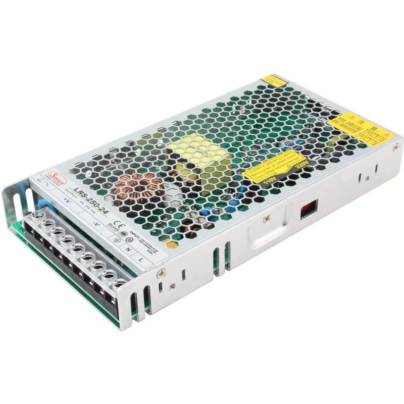 LRS シリーズ 35W ～ 600W 薄型密閉型スイッチング電源 