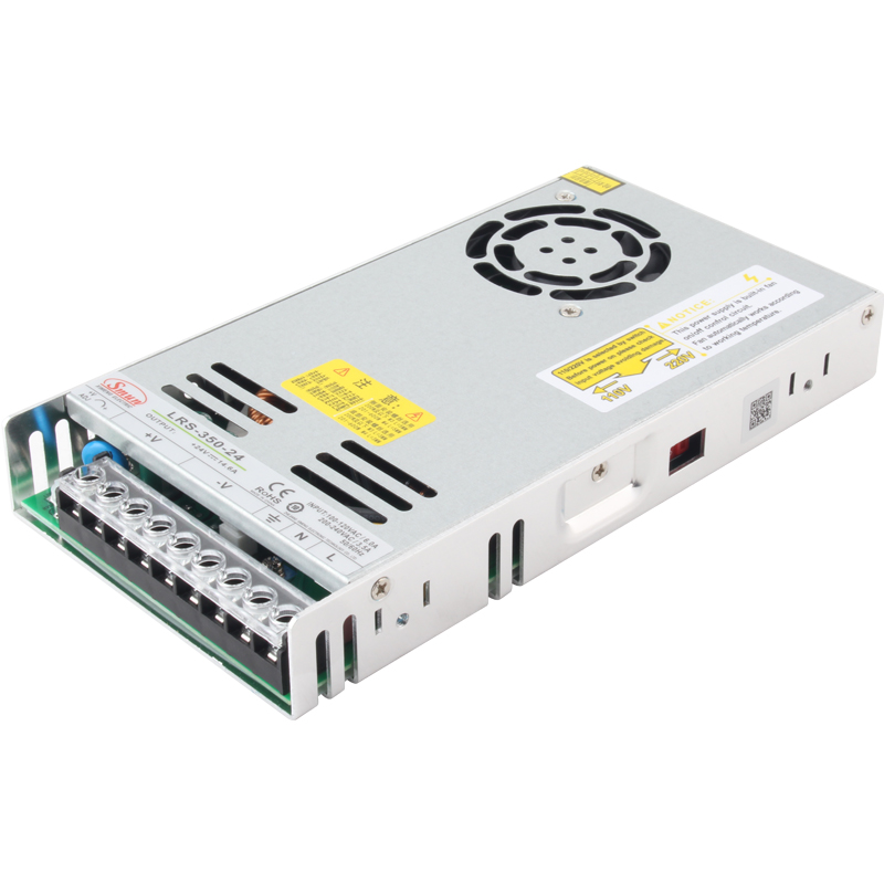 LRS シリーズ 35W ～ 600W 薄型密閉型スイッチング電源 
