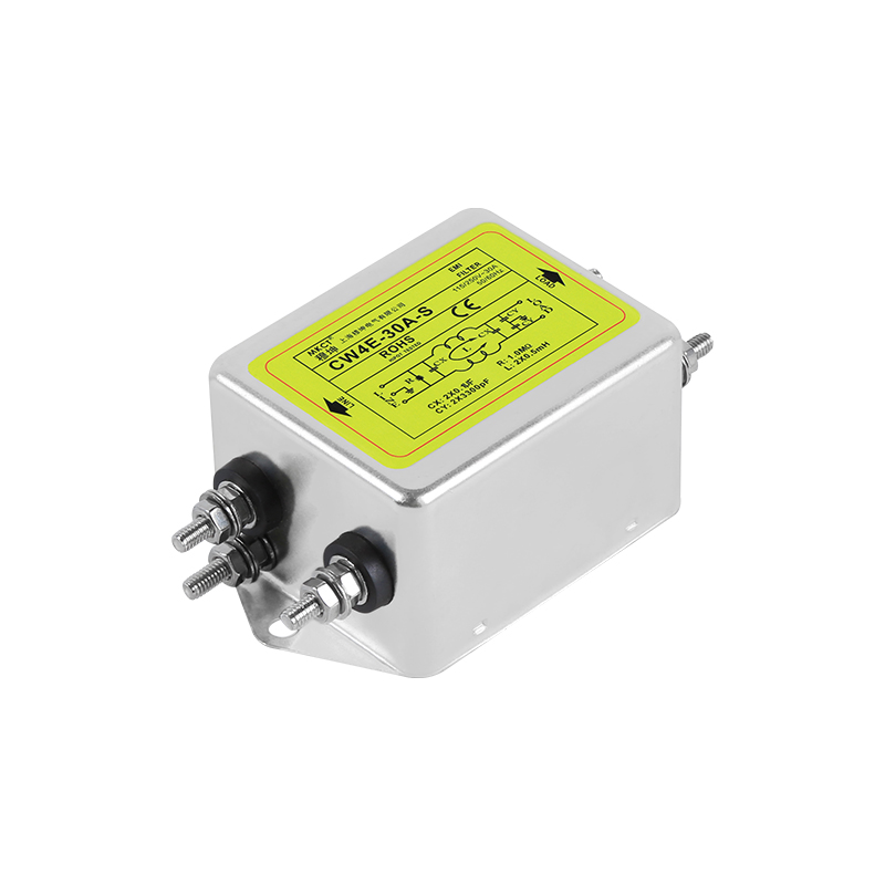 ボルト接続 単相 AC220V EMI除去 CW4-3A/6A/10A/20A/30A/40A-S パワーフィルター
