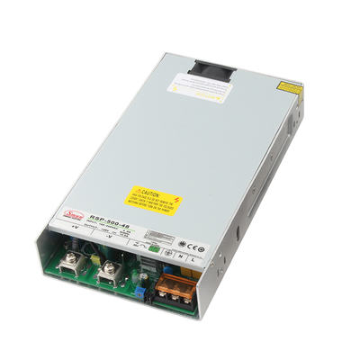 500W高効率シングルグループ出力マルチボルテージ出力を備えたPFC電源（RSP-500シリーズ） - 産業、医療、および通信アプリケーション