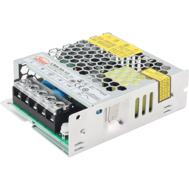 LRS シリーズ 35W ～ 600W 薄型密閉型スイッチング電源 