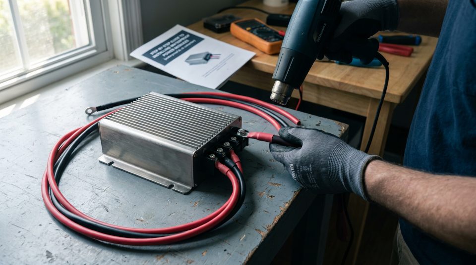 防水電源モジュールの取り付けに関するステップバイステップ ガイド